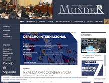 Tablet Screenshot of munderecho.org